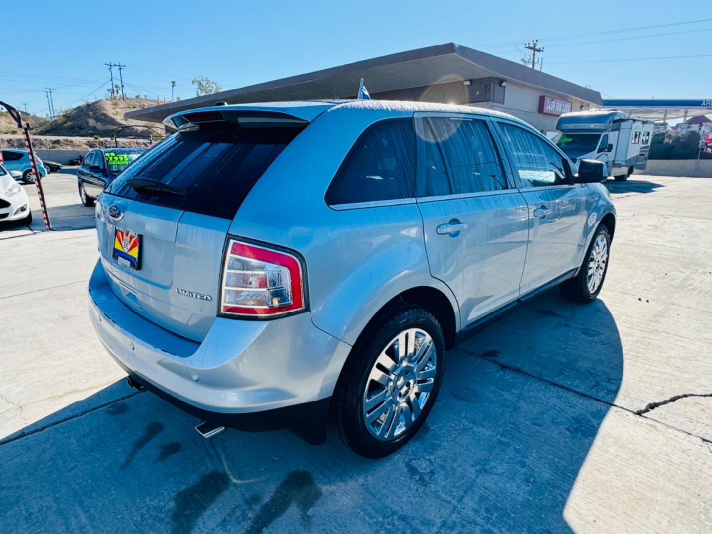 2008 Blue /tan Ford Edge , located at 2190 Hwy 95, Bullhead City, AZ, 86442, (928) 704-0060, 0.000000, 0.000000 - 2008 ford edge limited. leather moonroof. 20 in wheels. only $6995. we finance. runs great cold a/c bluetooth. etc. - Photo#3